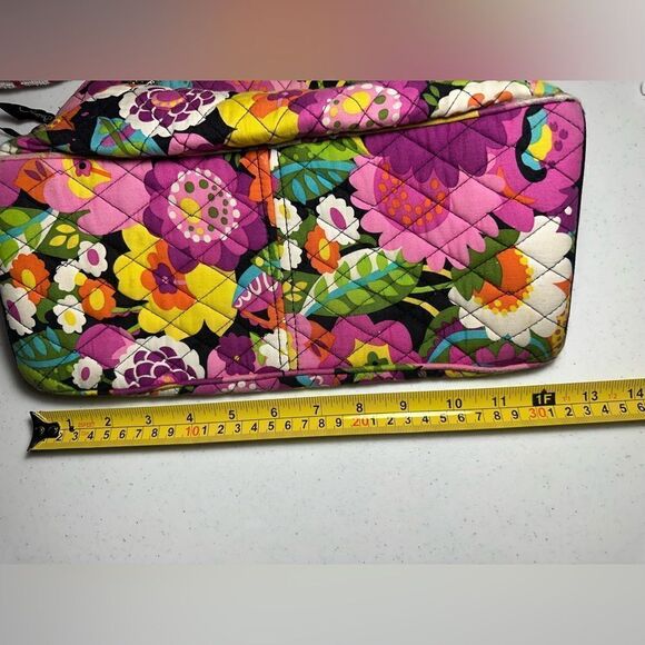 RETIRED 2012 VINTAGE Vera Bradley VaVa Voom Handbag Shoulder Bag Floral Quilted - Picture 14 of 16